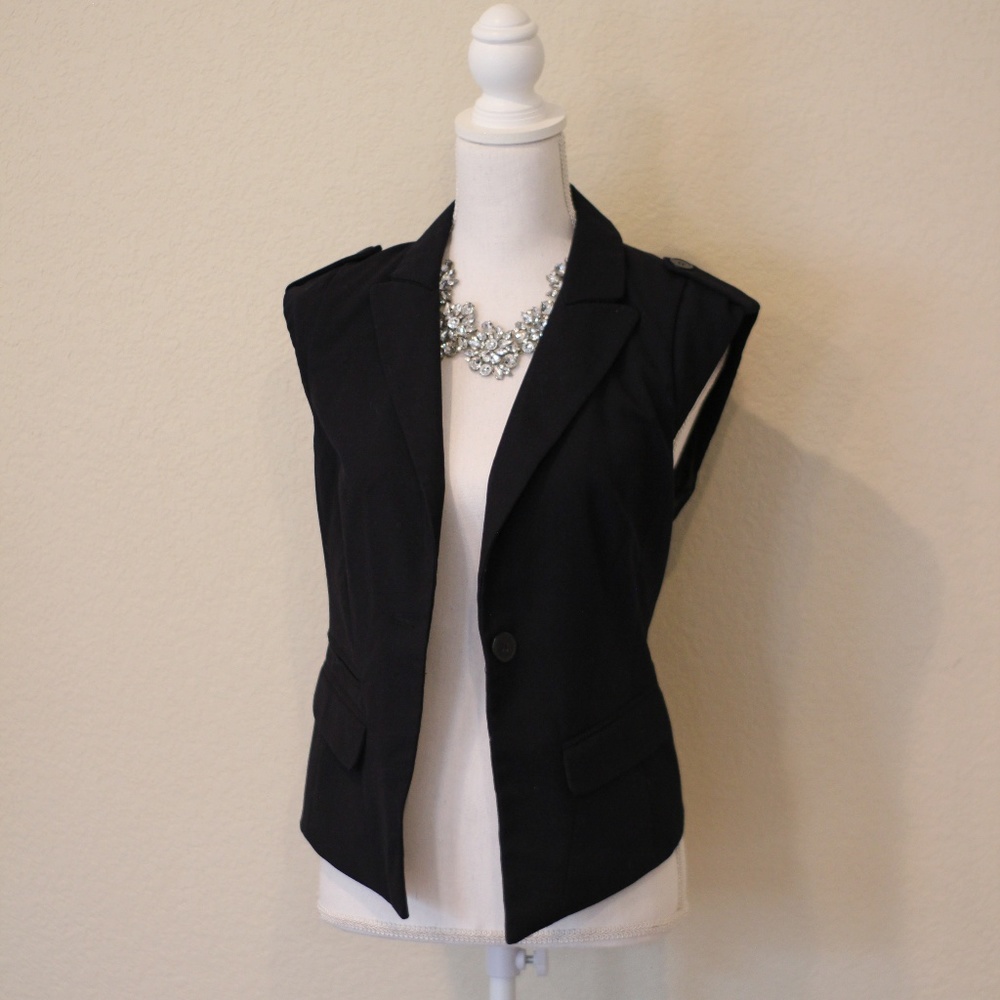 Forever 21 Navy Vest